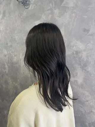 セミロング カラー 🐈‍⬛吉澤 汀彩🐈‍⬛のヘアスタイル