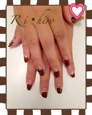 ネイル ネイル＆フラワーサロン〜Ri✦hiro〜鳥栖店所属・HIRATA RIEのネイルデザイン