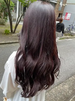 ロング ROSSO Hair＆SPA  香椎宮前店所属・SHIINA 香椎宮前店のヘアスタイル