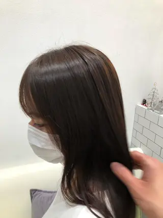 ショート カラー パーマ 堀井 凌平のヘアスタイル