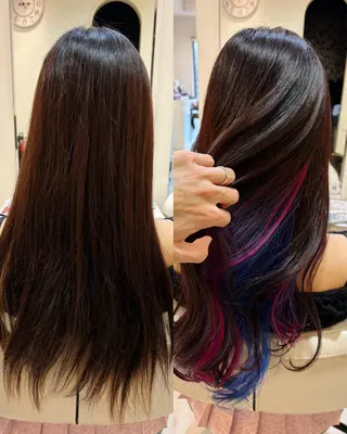 カラー 高橋 佑のヘアスタイル