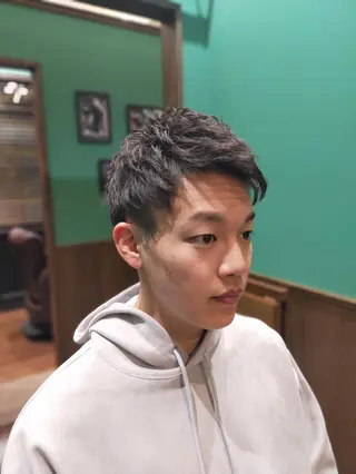 ショート メンズ HIRO銀座仙台店所属・山並 つばさのヘアスタイル