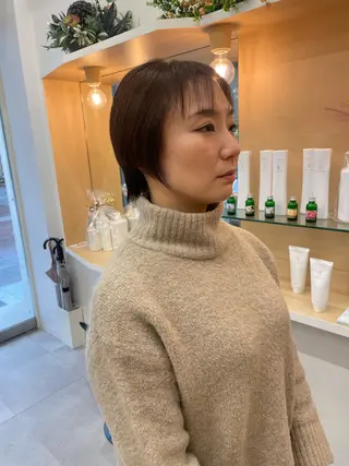 ショート カラー パーマ ヘアアレンジ 8HAIR / MAYUのヘアスタイル