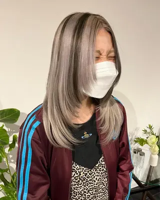 ロング カラー ショート/パーマ/ カラー/FUKOのヘアスタイル