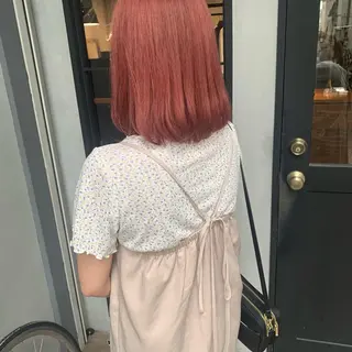 ミディアム カラー 野々村 朋美のヘアスタイル