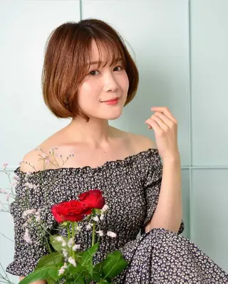 ショート カラー 尾澤 尚希のヘアスタイル