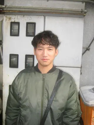 パーマ メンズ 似合わせカット /パーマ岡本淳平のヘアスタイル