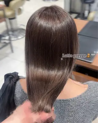 ロング カラー 韓国風/透明感 🎀𝑹𝒖𝒌𝒂のヘアスタイル