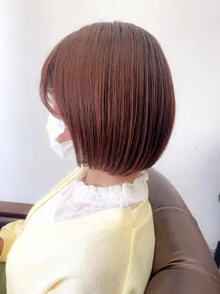 ショート カラー OAK溝の口 𖠋SHINYAのヘアスタイル