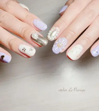 ネイル Atelier Le Passage所属・h nakatsukaのネイルデザイン