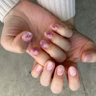 ネイル YUKIMO🍎名駅 /ニュアンスのネイルデザイン