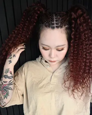 ロング 特殊ヘア師 /TANIのヘアスタイル