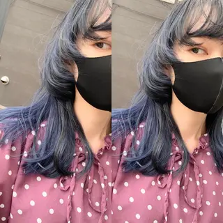 セミロング カラー パーマ ヘアアレンジ メンズ キッズ ネイル マツエク・マツパ 架空〜KAQU〜所属・【clan】 NOGAMIのヘアスタイル