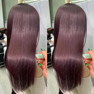 セミロング プルエクステ 🖤MIYUのヘアスタイル