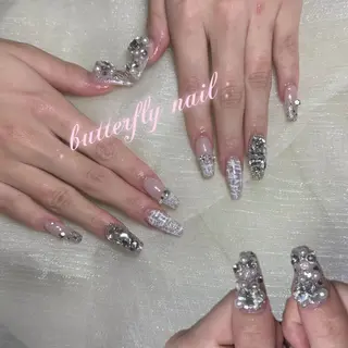 ネイル 蝶々ネイル サロンのネイルデザイン