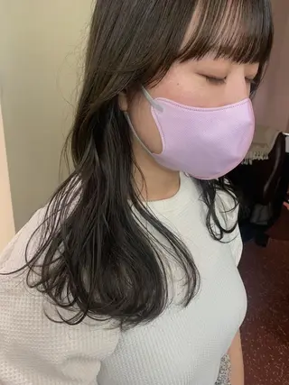 ロング カラー yupi🐈‍⬛ レイヤー/パーマのヘアスタイル