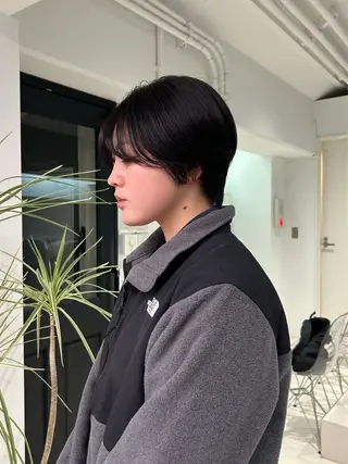 ショート ショートカット/ ベージュ/moekaのヘアスタイル