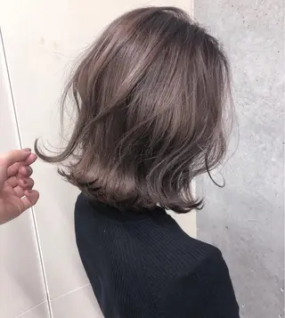 ミディアム カラー ヘアアレンジ 【公式】amble luxe池袋東口🩷のヘアスタイル