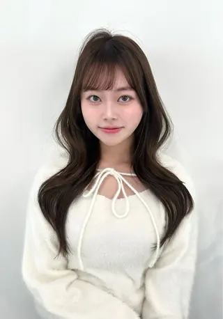 ロング lemiie ayusaのヘアスタイル