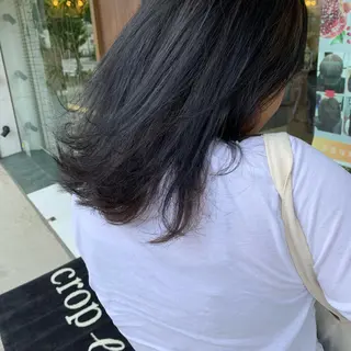 セミロング カラー 👑満足度1000% 重村　春奈👑のヘアスタイル