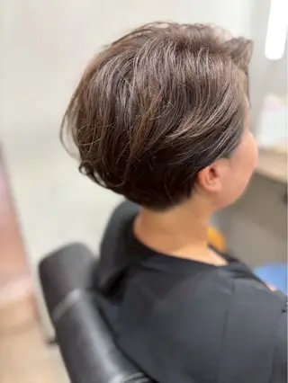 ショート 白鳥 正孝のヘアスタイル