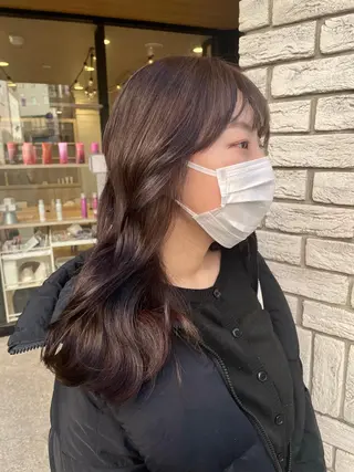 セミロング カラー カラー/レイヤー/ 髪質改善/PAAQのヘアスタイル