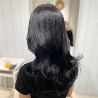 ロング カラー 韓国風レイヤーカット 💎髪質改善"yuiのヘアスタイル