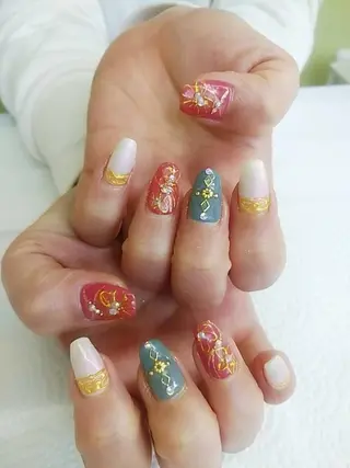 ネイル プライベートサロン RosyLily所属・プライベートサロン Rosy Lilyのネイルデザイン