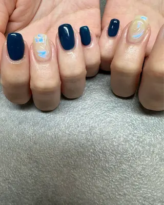 ネイル kiii.__ ✴︎*のネイルデザイン