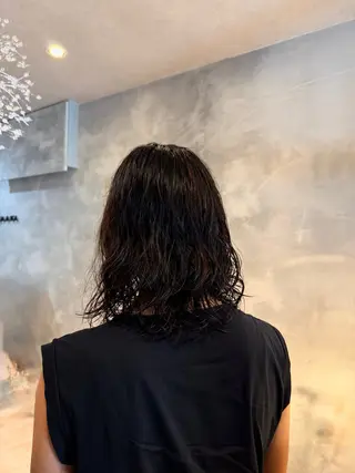 ミディアム 木村 心海☆明石のヘアスタイル