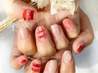 ネイル おうちのネイルサロン　konpeiTou〜こんぺいとう〜所属・おうちのネイルサロン KonpeiTouのネイルデザイン