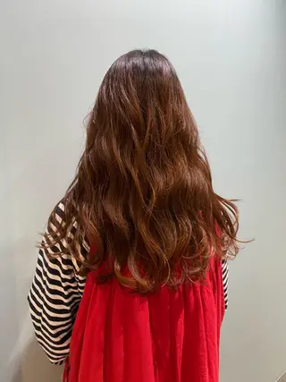 ロング 美髪ストレート 川本雄己のヘアスタイル