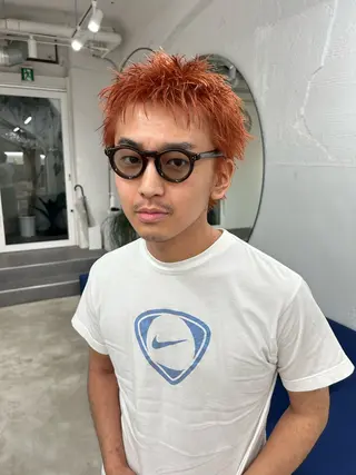 ショート hen所属・中西 遥聖のヘアスタイル