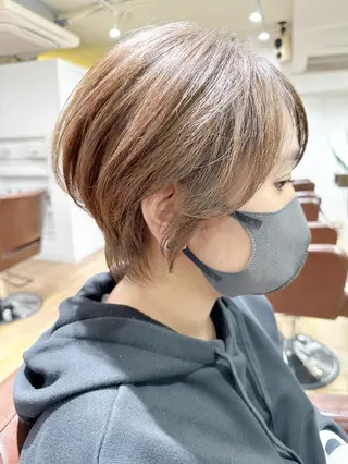 ショート 🌈縮毛矯正/ショー ト/MIKI🌈のヘアスタイル