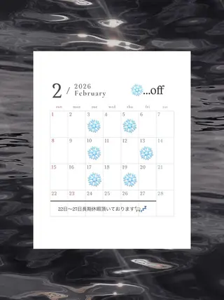 寒色/艶カラー 🐺❄️/ yuu.のヘアスタイル