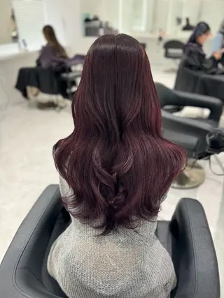 セミロング カラー 💎透明感カラー /kaito💎のヘアスタイル