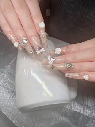 ネイル Lee Nails チップ長さだし専門店のネイルデザイン