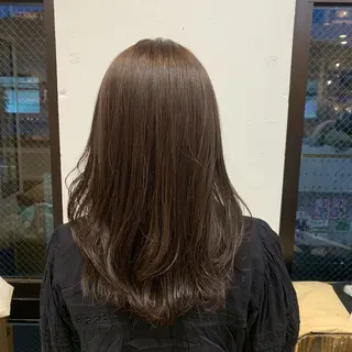 セミロング まろやかカラー🤎 みなとまほのヘアスタイル