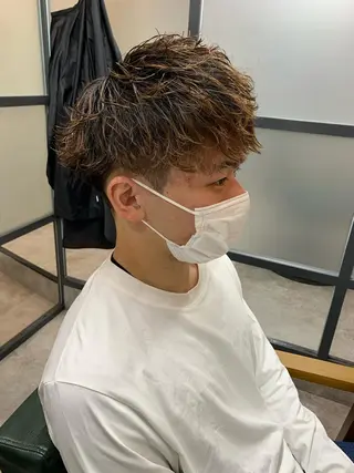 ショート メンズ 【S.BROOM】 店長　西川徹のヘアスタイル