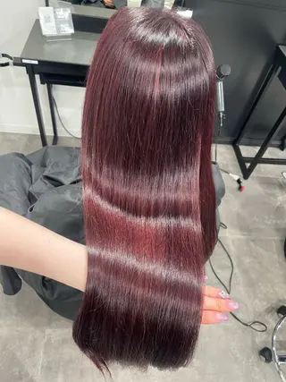 ロング カラー 🎀暖色/ラベンダー /paru🤍のヘアスタイル