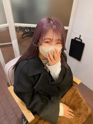 セミロング カラー CURIO/南船場 /RIN💈🍎のヘアスタイル