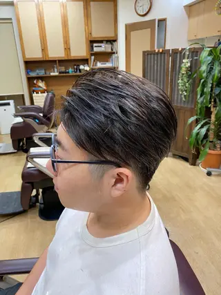 ショート メンズ 浅見 天翔のヘアスタイル