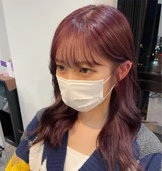 カラー Lis by SOYON所属・吉田 幸斗のヘアスタイル