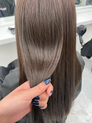 セミロング MOE 福岡韓国ヘア✧︎のヘアスタイル