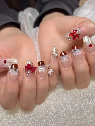 ミディアム mer natsumiのネイルデザイン