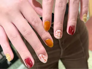 ネイル 金田 純香のネイルデザイン