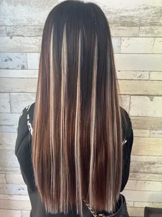 ロング キッズ B-W ⭐️REIKOのヘアスタイル