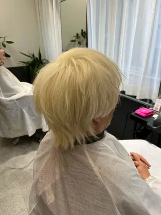 ショート 西岡 あつみ/ 堀江美容室のヘアスタイル