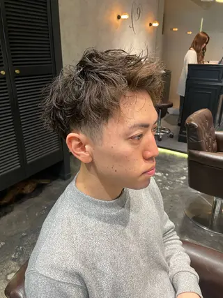 パーマ メンズ 💈メンズ職人 ルキト💈のヘアスタイル