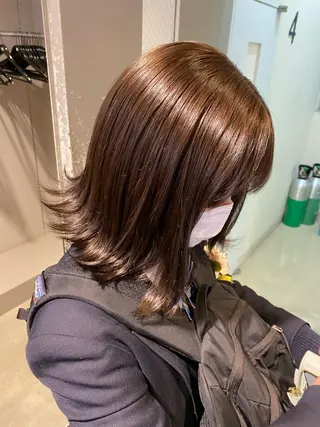 ミディアム カラー ダブルカラー/ 横浜/JURIのヘアスタイル